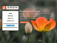 Tablet Screenshot of growres.com